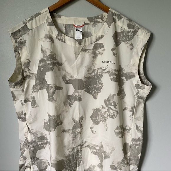 Merrell Hydro Hyke Sleeveless Dress Dry Draw Cord Athletic Size Large - Picture 4 of 8